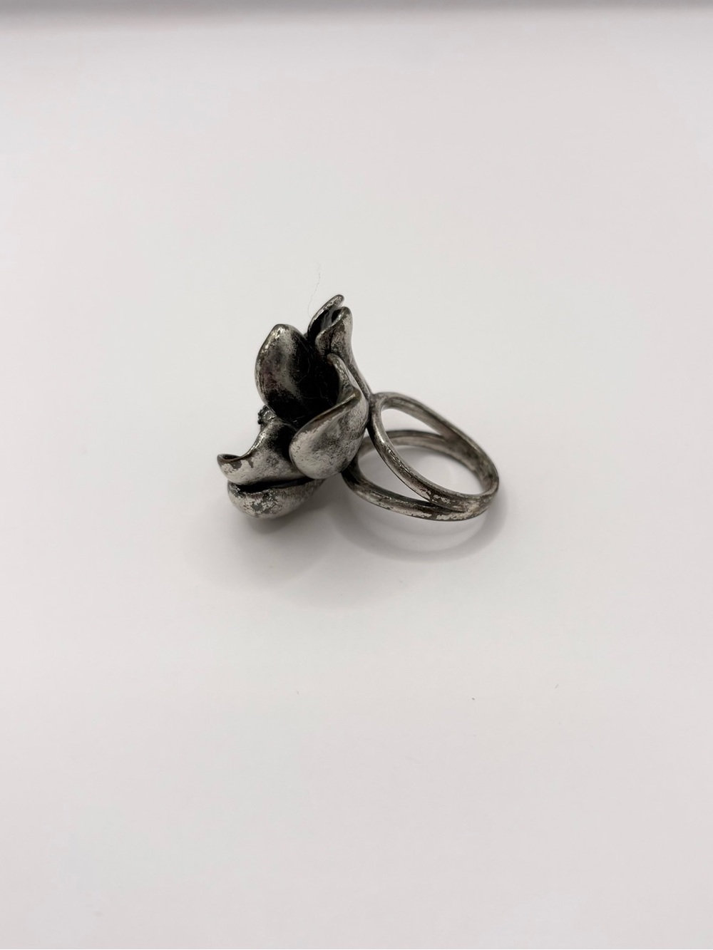 Layered Flower Ring - Picture 2 of 6